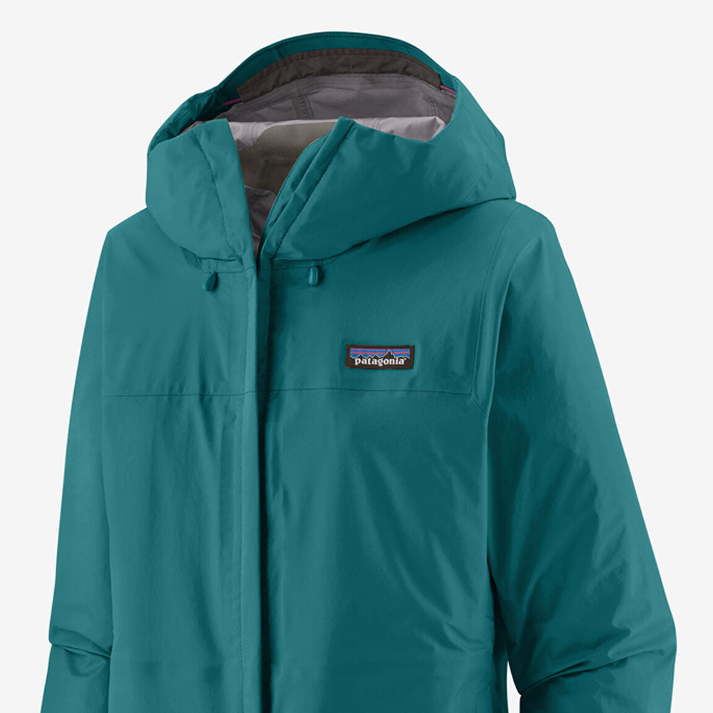 Patagonia Womens Torrentshell 3L Rain Jacket - Belay Blue ...