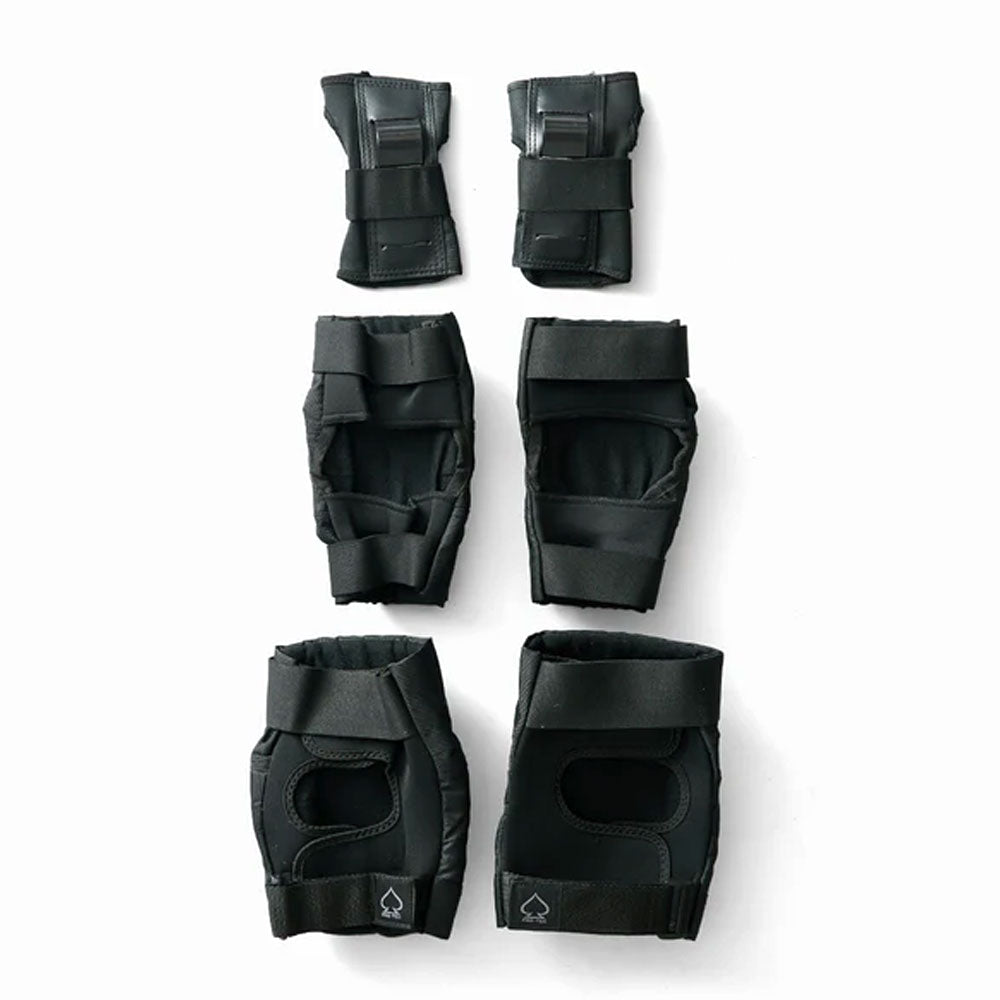 Pro-Tec Street Knee/Elbow Pad online Set Open Back Color:Black