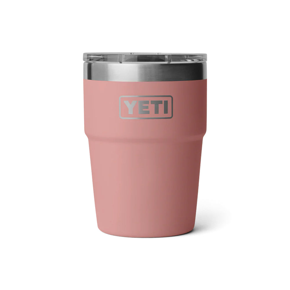 Yeti Rambler Stackable 16oz Cup Sandstone Pink