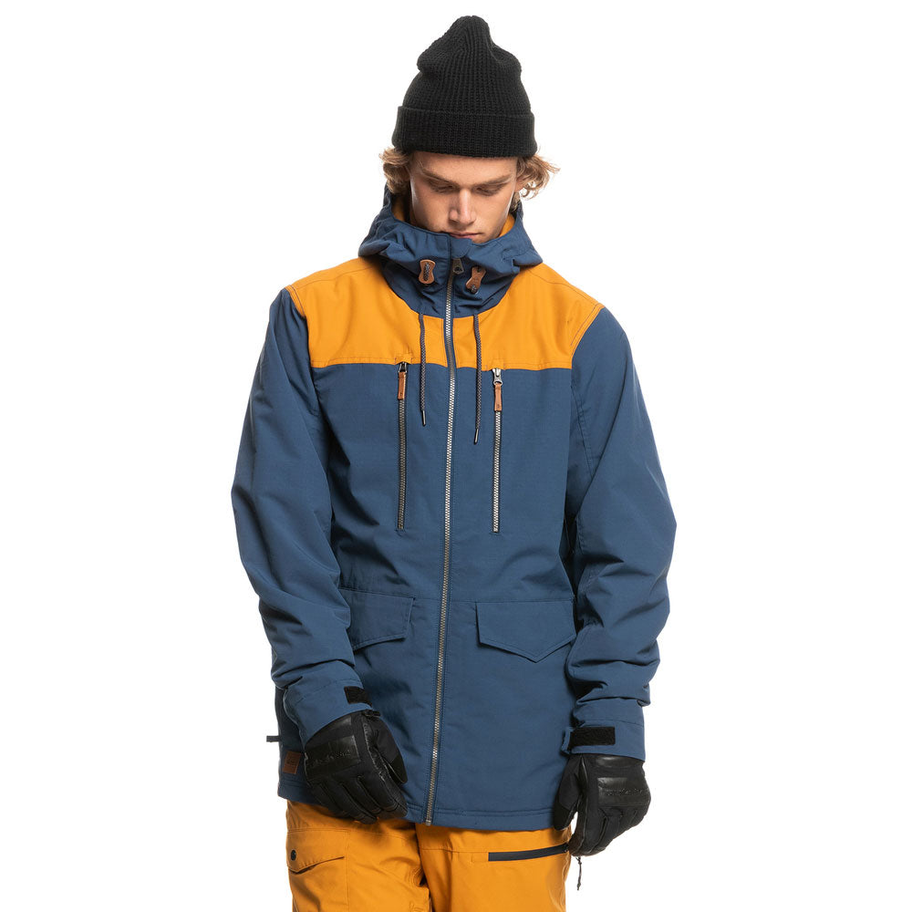 Quiksilver Fairbanks Snowboard Ski Jacket Blue