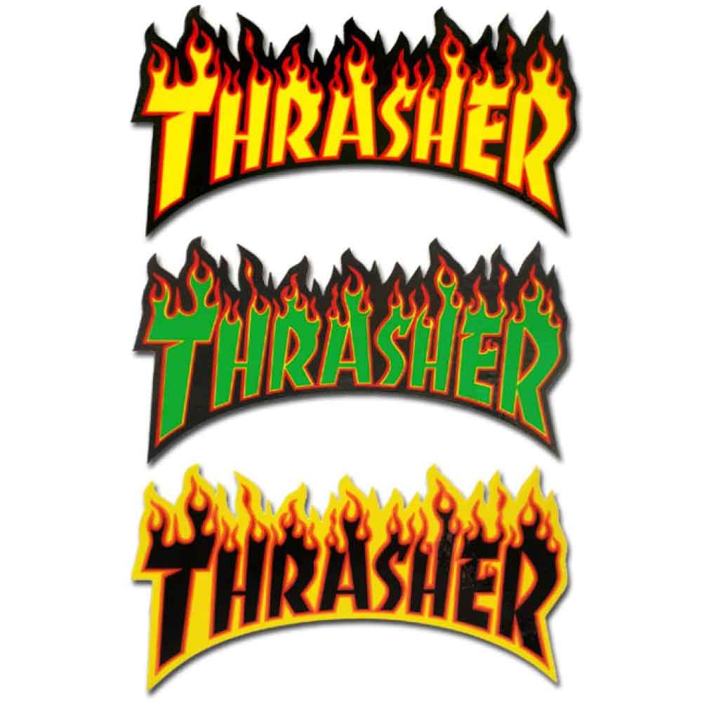 thrasher mag flame