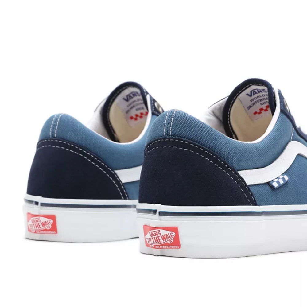 Vans Skate Old Skool Shoes Navy White Ocean Sports Boardridersguide