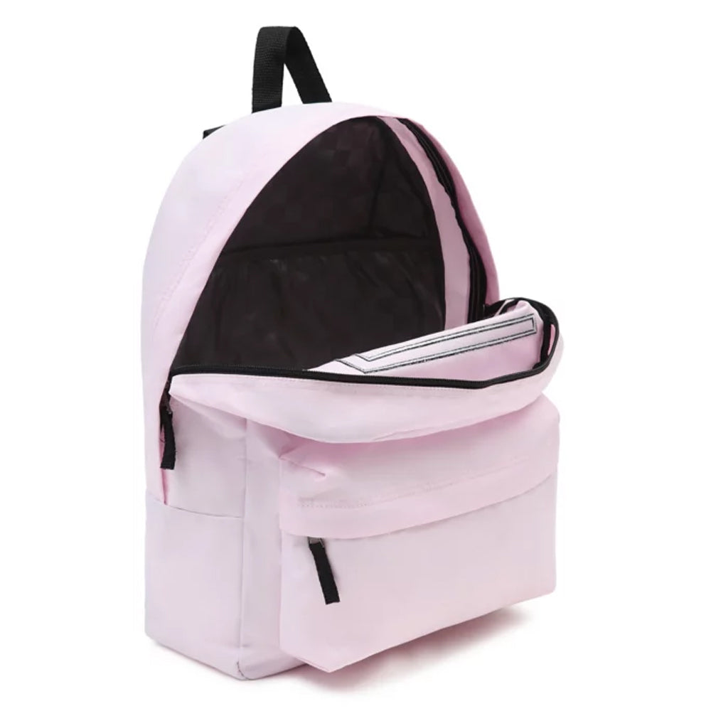 Light pink vans backpack on sale