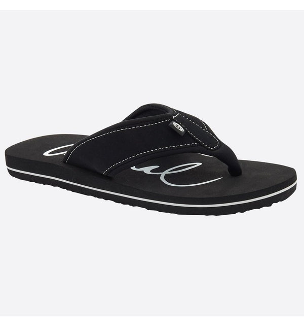 Animal swish cheap flip flops black