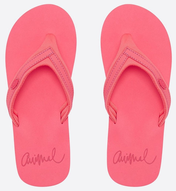 Animal swish cheap slim flip flops