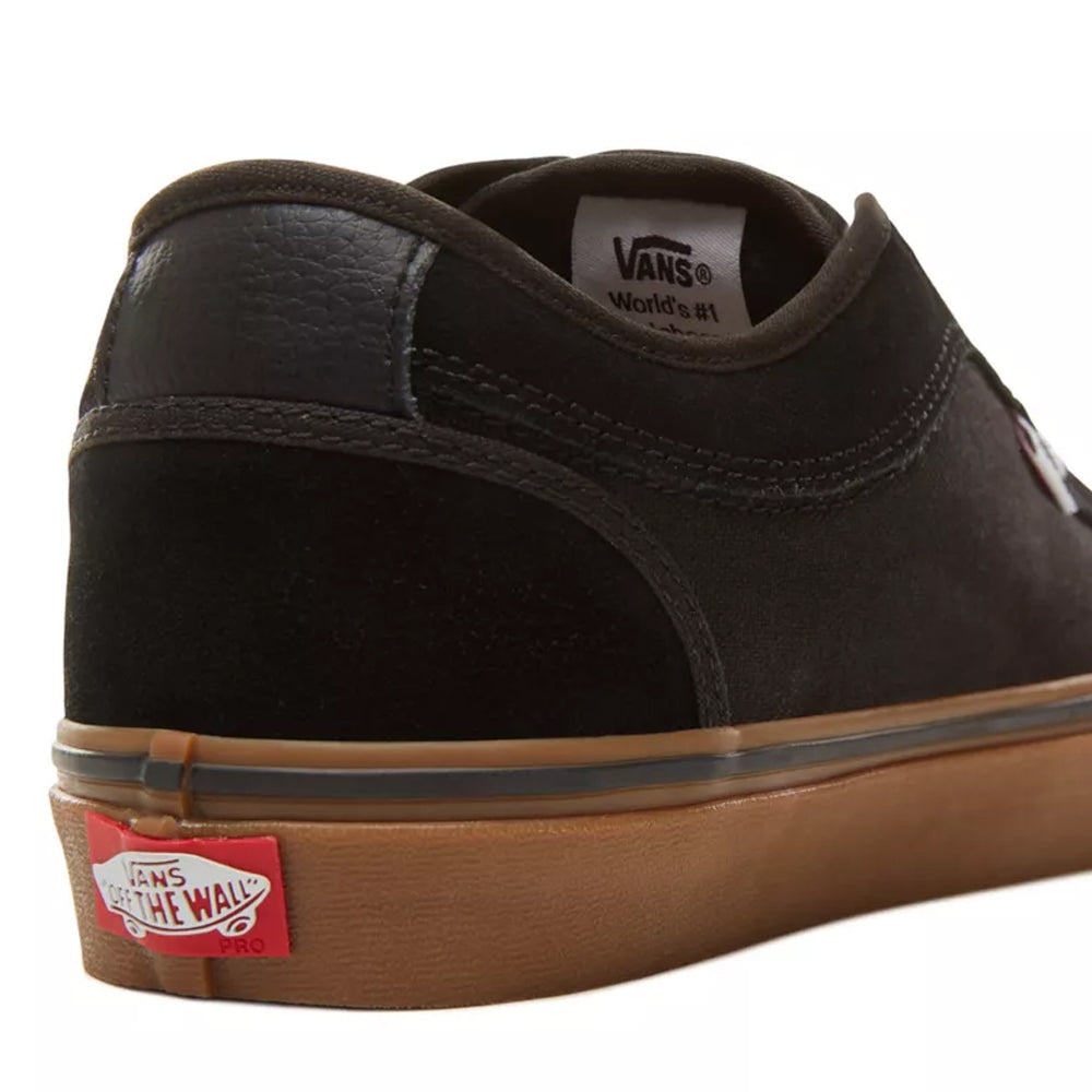 Vans Chukka Low - Black/Black/Gum Skate Shoes – boardridersguide